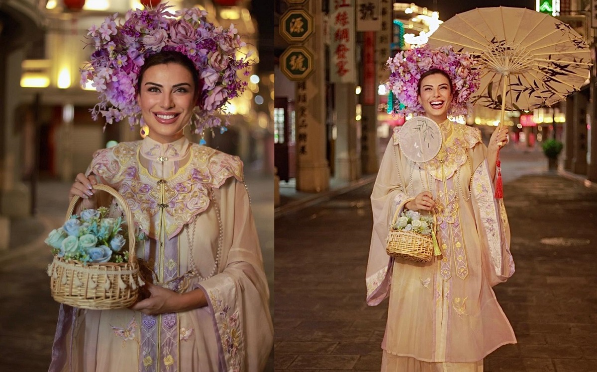 Türk manken Çin’de TikTok’un kalbine girdi