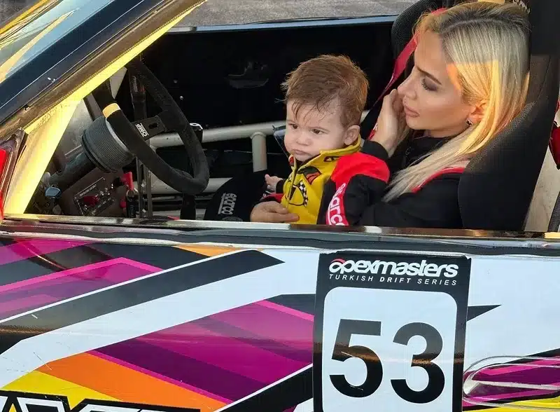 Milli Rallici Merve Mermer ve Oğlu Aslan Yarış Pistlerinde!